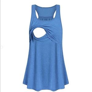 Amazing Stunning Solid Nursing Tank Tops